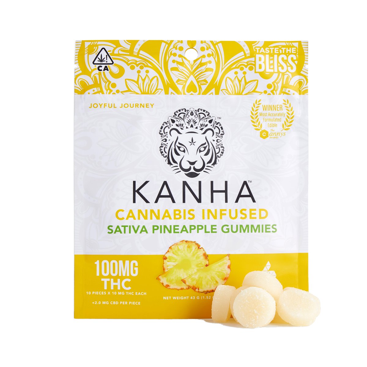 Kanha - Pineapple Gummies