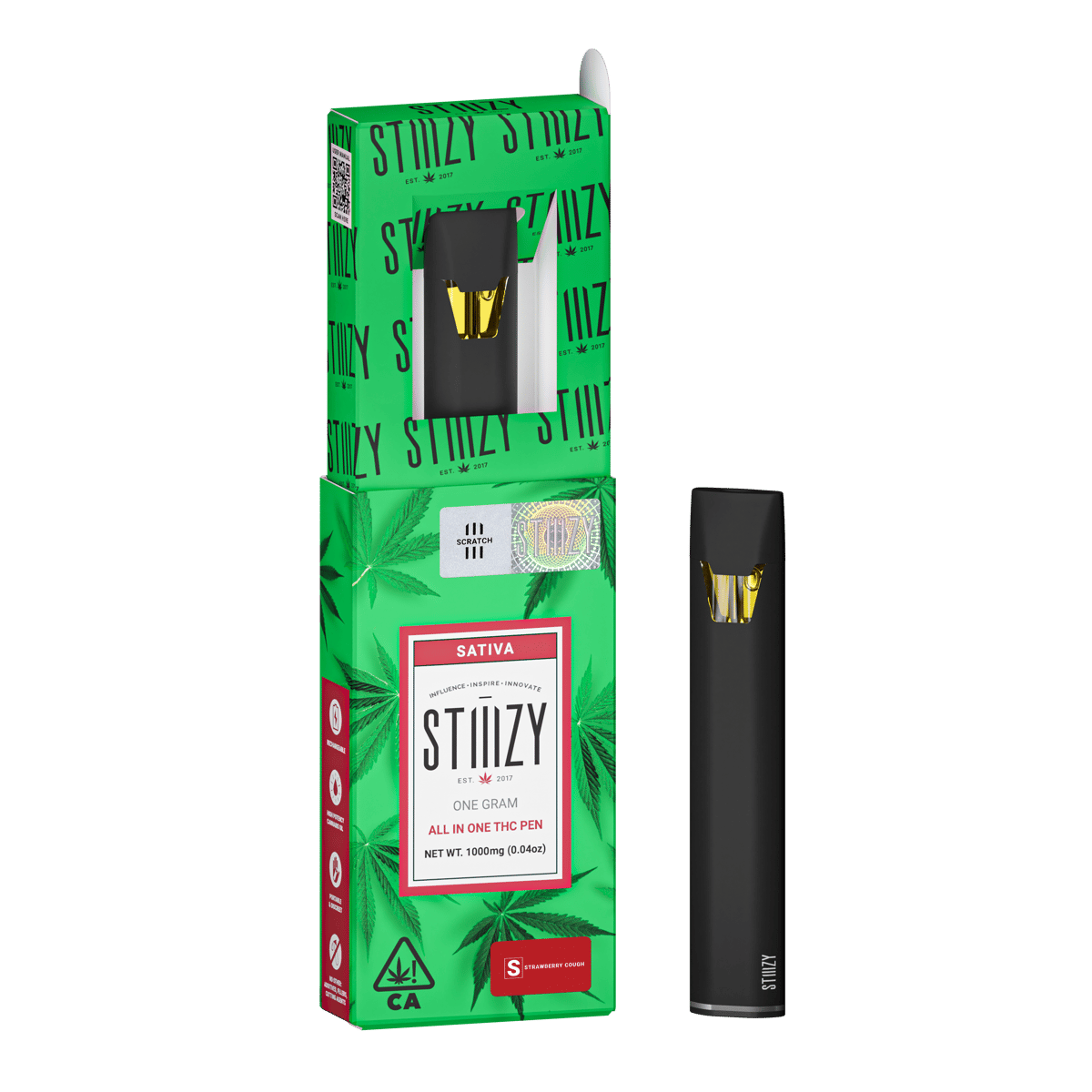 STIIIZY - Strawberry Cough AIO - 1g