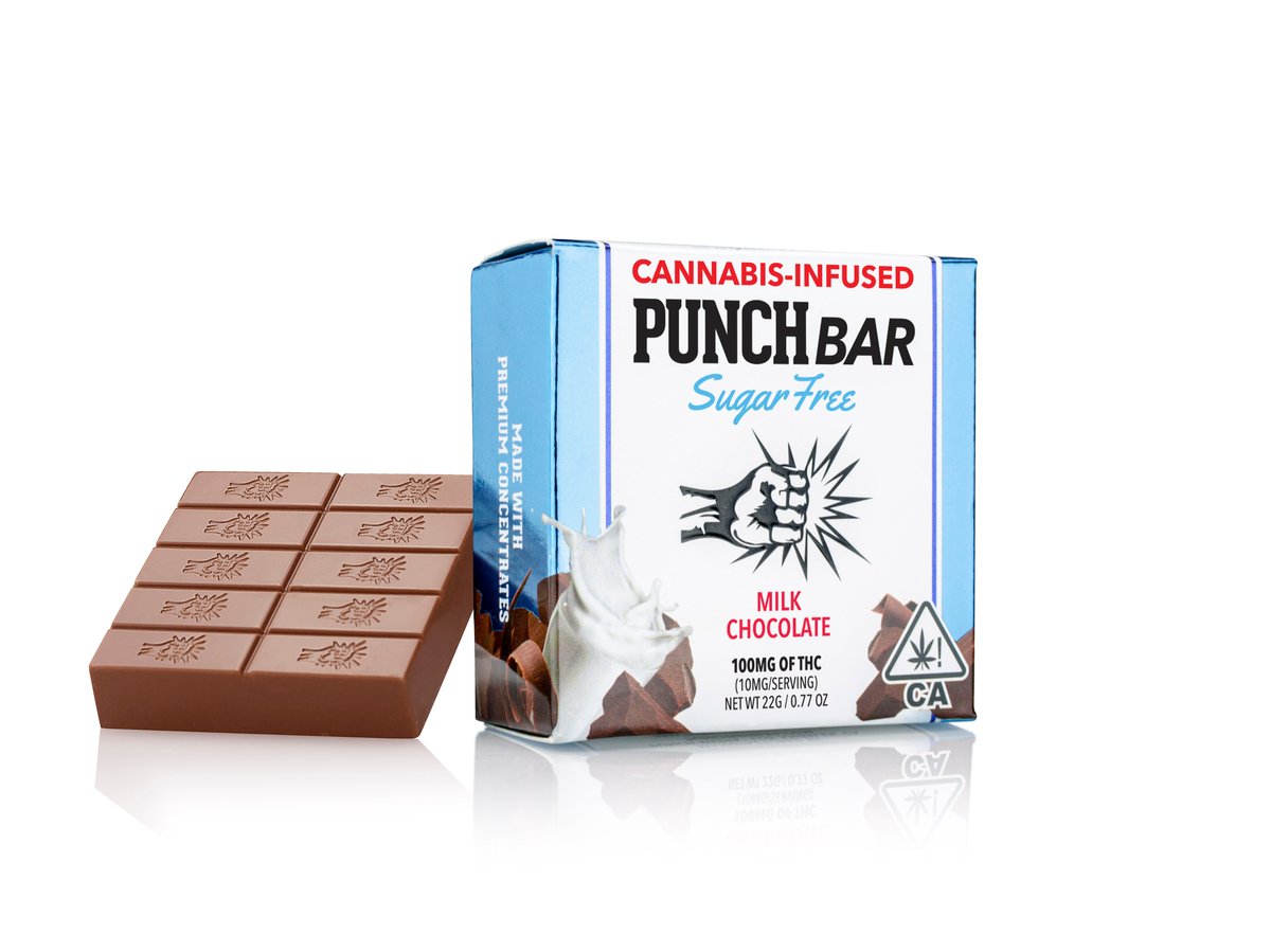 Punch Edibles - SF Milk Chocolate Solventless 100mg