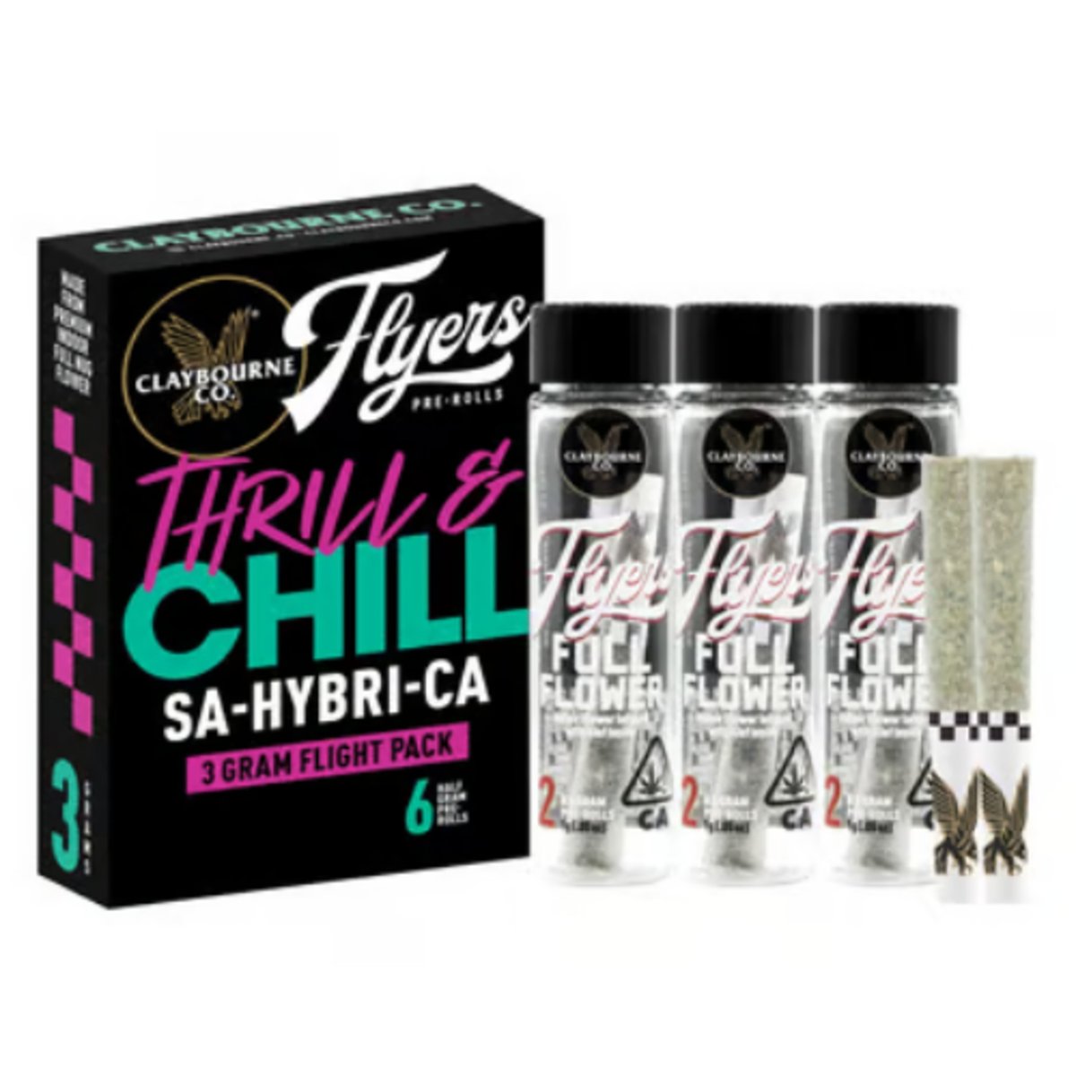 Claybourne Co. - Thrill and Chill: Variety 6-Pack - 3g