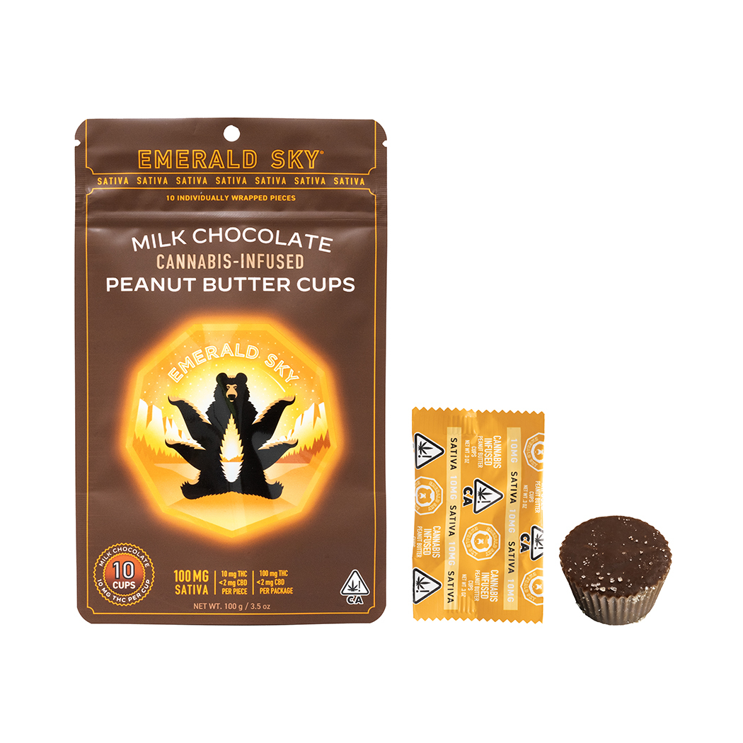 Emerald Sky - Sativa Peanut Butter Cups 10-Pack