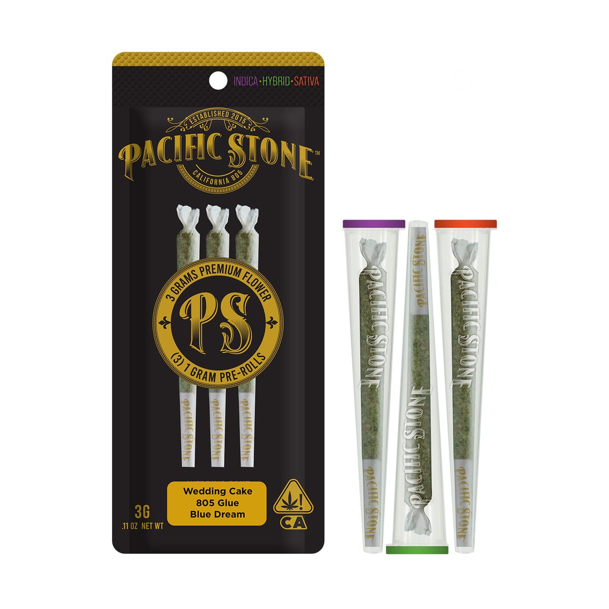 Pacific Stone - Legend Variety 3-Pack - 3g