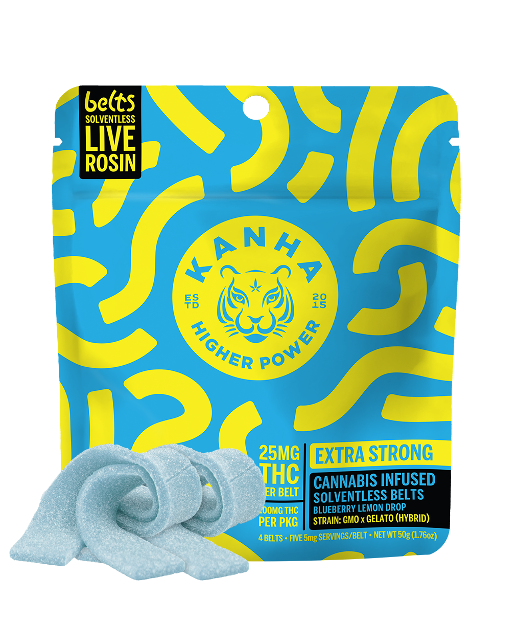 Kanha - Blueberry Lemon Drop Live Rosin Belts