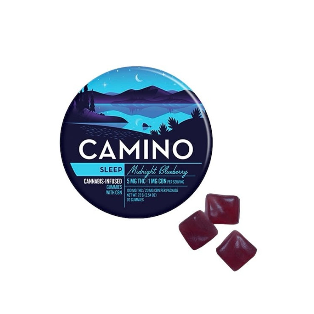 Camino - Midnight Blueberry 5:1 Sleep Gummies