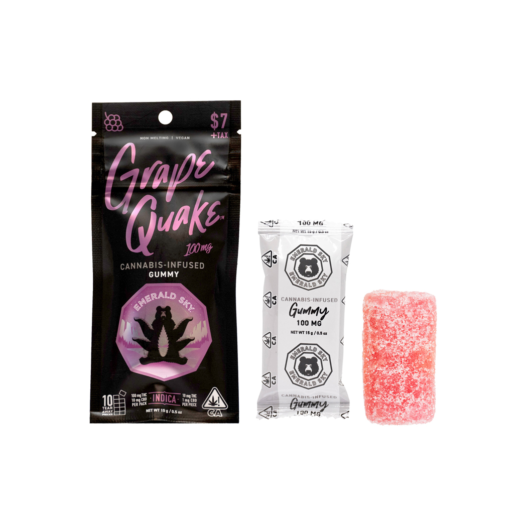 Emerald Sky - Grape Quake Gummy