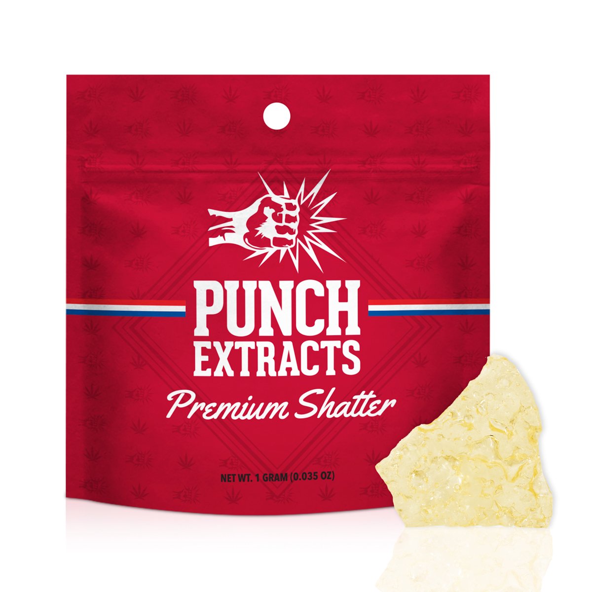 Punch Edibles - Secret Stash BHO Shatter - 1g