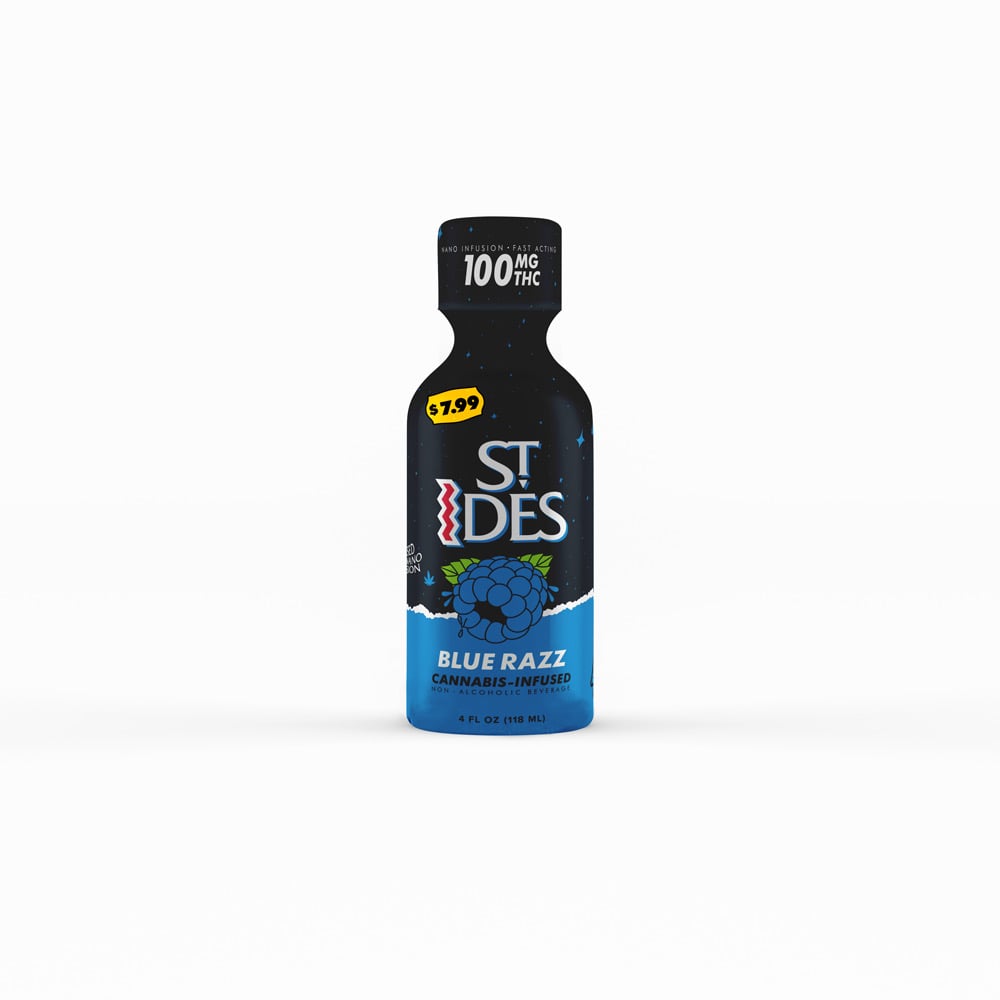 St. Ides - Blue Raz Shot - 100mg