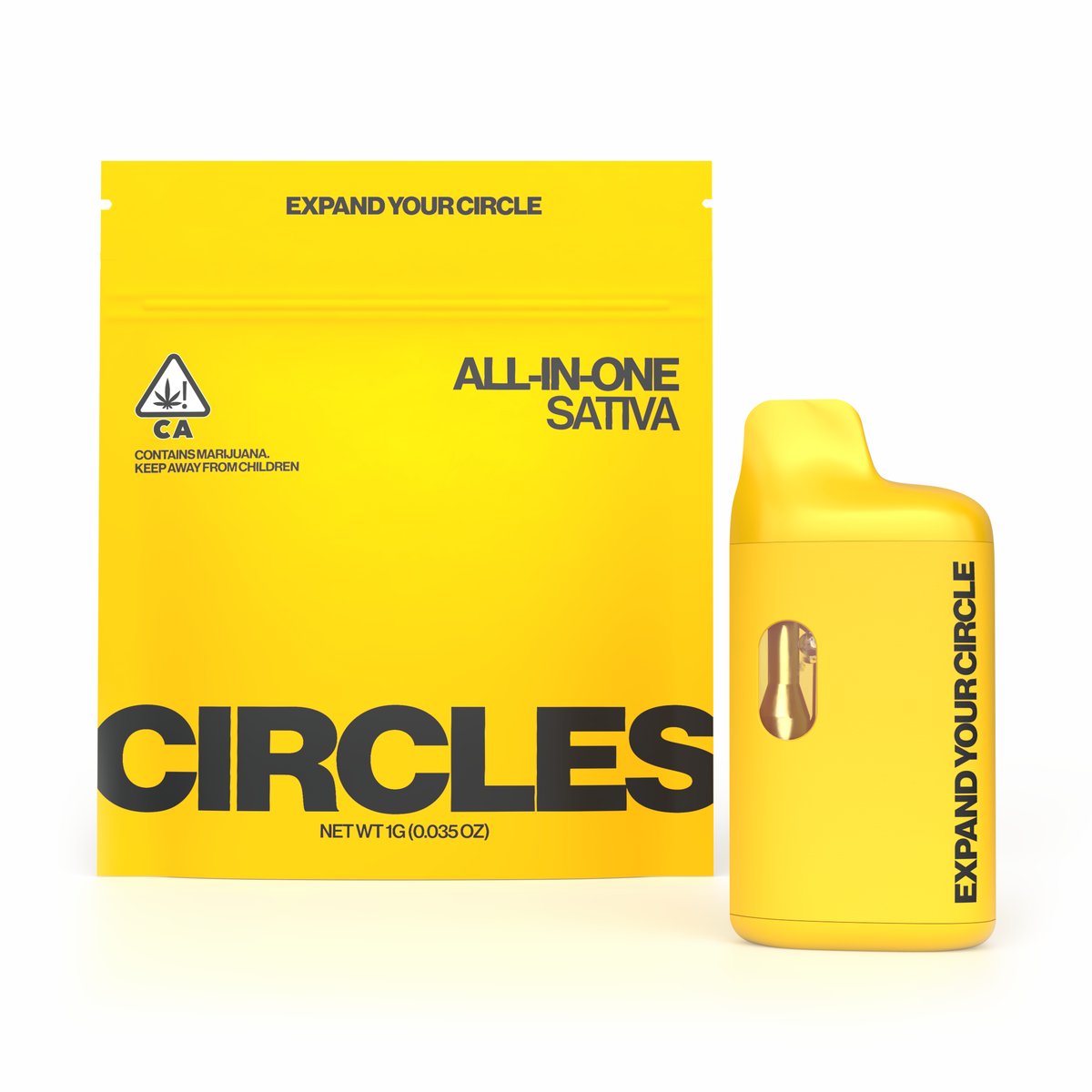 Circles Base Camp - Banana Runtz AIO - 1g