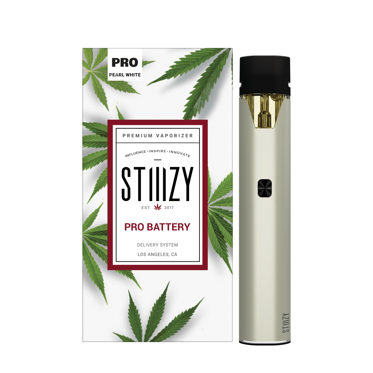 STIIIZY - Pearl White Pro Battery