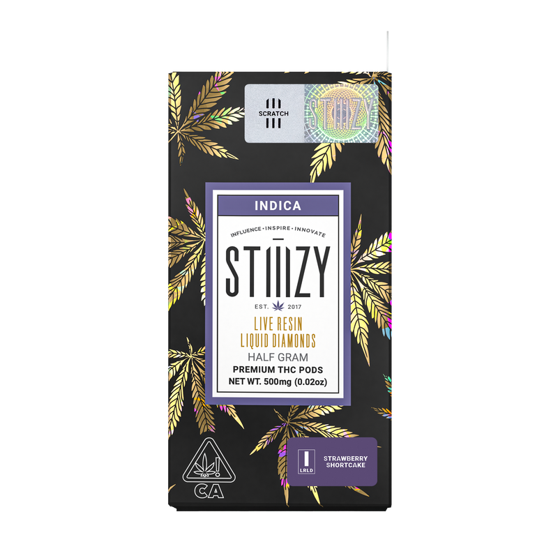 STIIIZY - Strawberry Shortcake Live Resin Liquid Diamonds - 0.5g