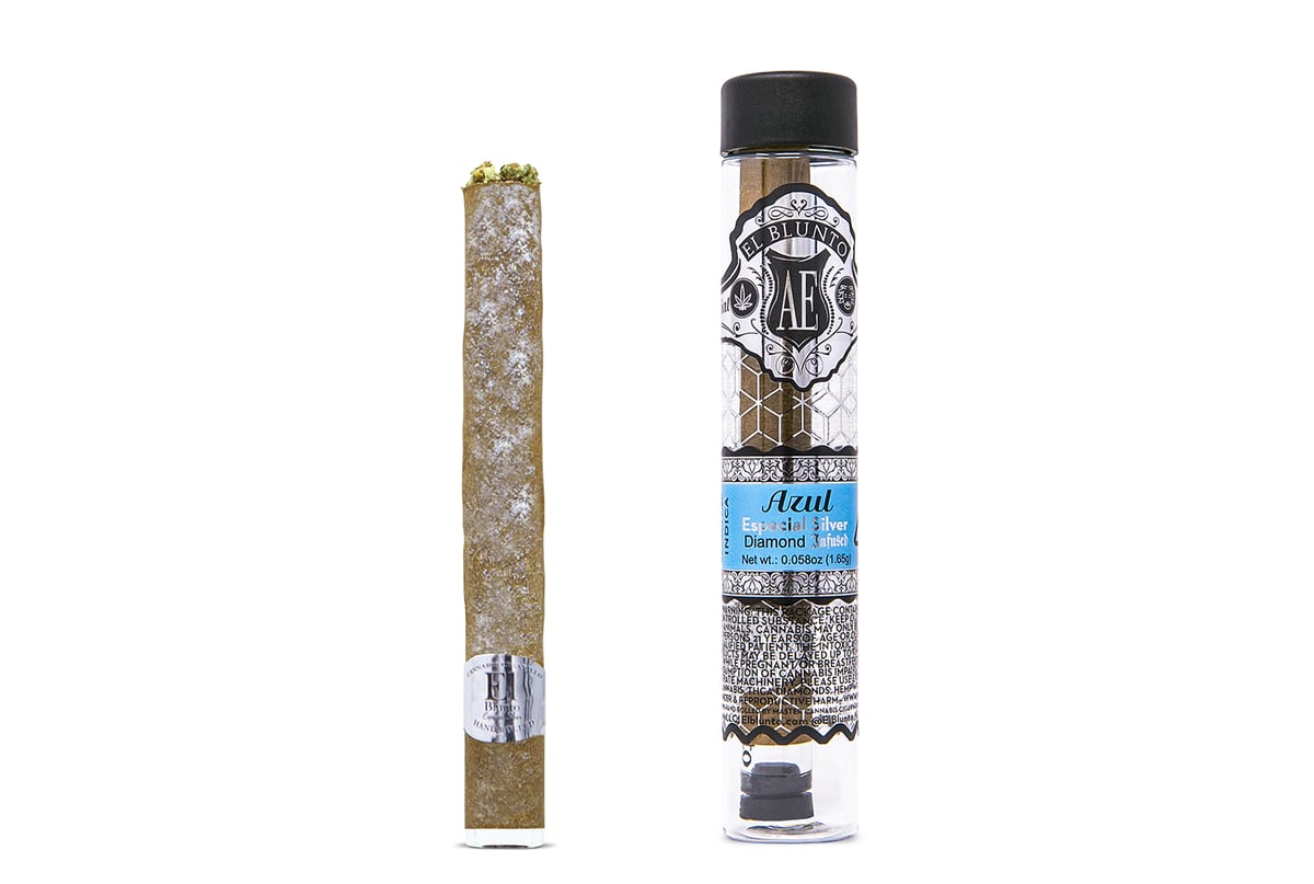 El Blunto - Especial Silver: Azul Diamond Infused Blunt - 1.65g