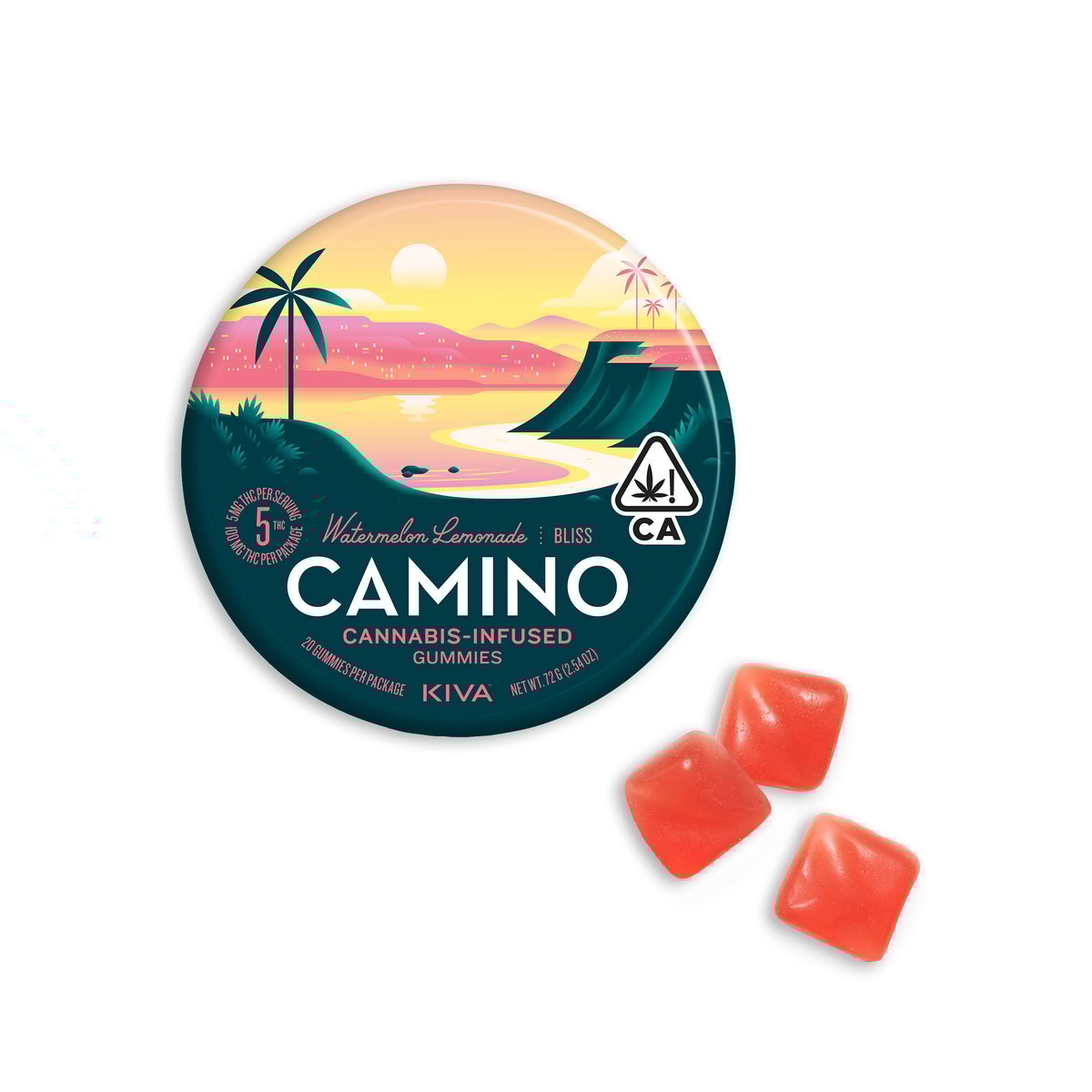 Camino - Watermelon Lemonade Bliss Gummies