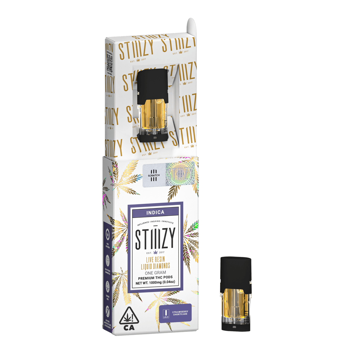STIIIZY - Strawberry Shortcake Live Resin Liquid Diamonds - 1g