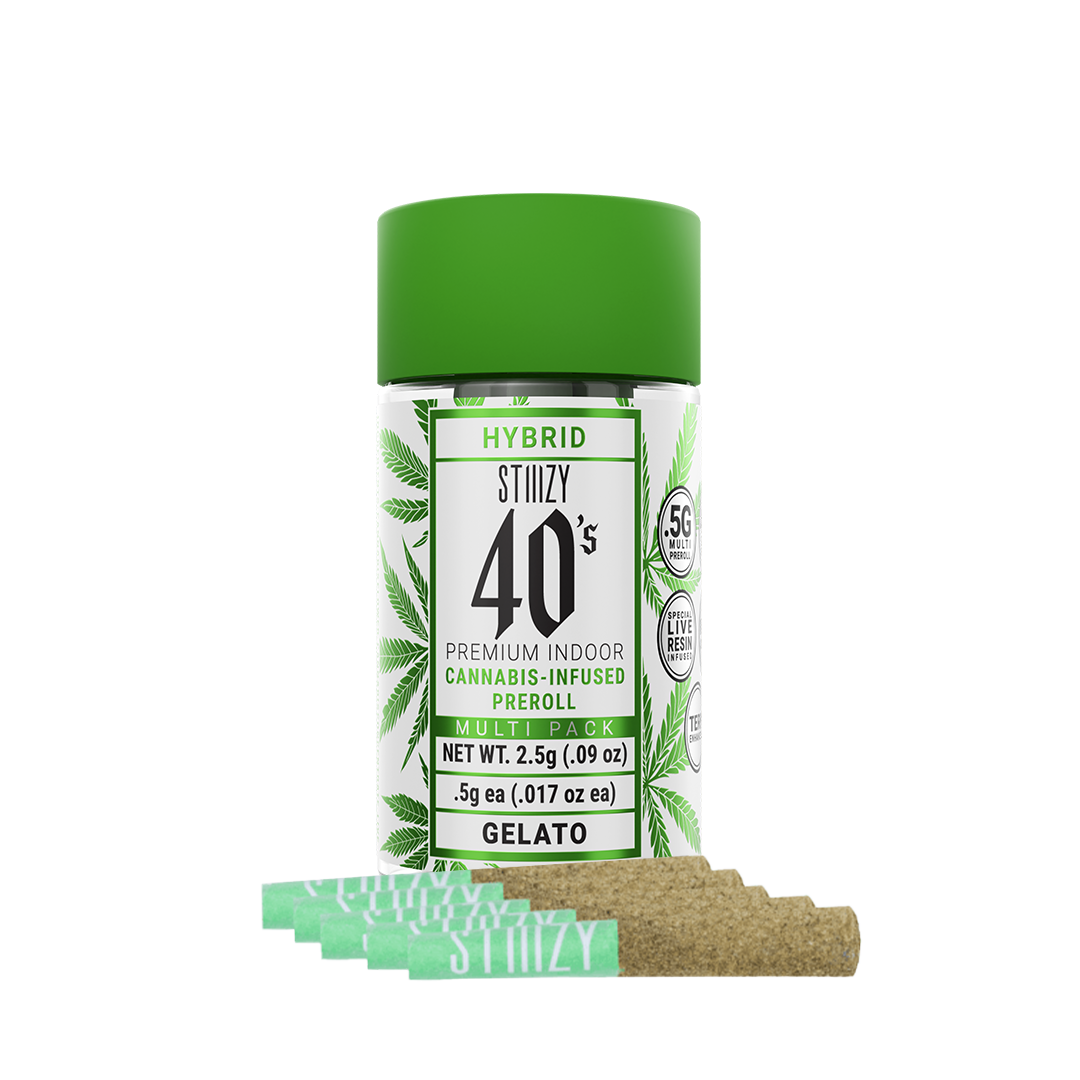 STIIIZY - Gelato Infused 5-Pack - 2.5g