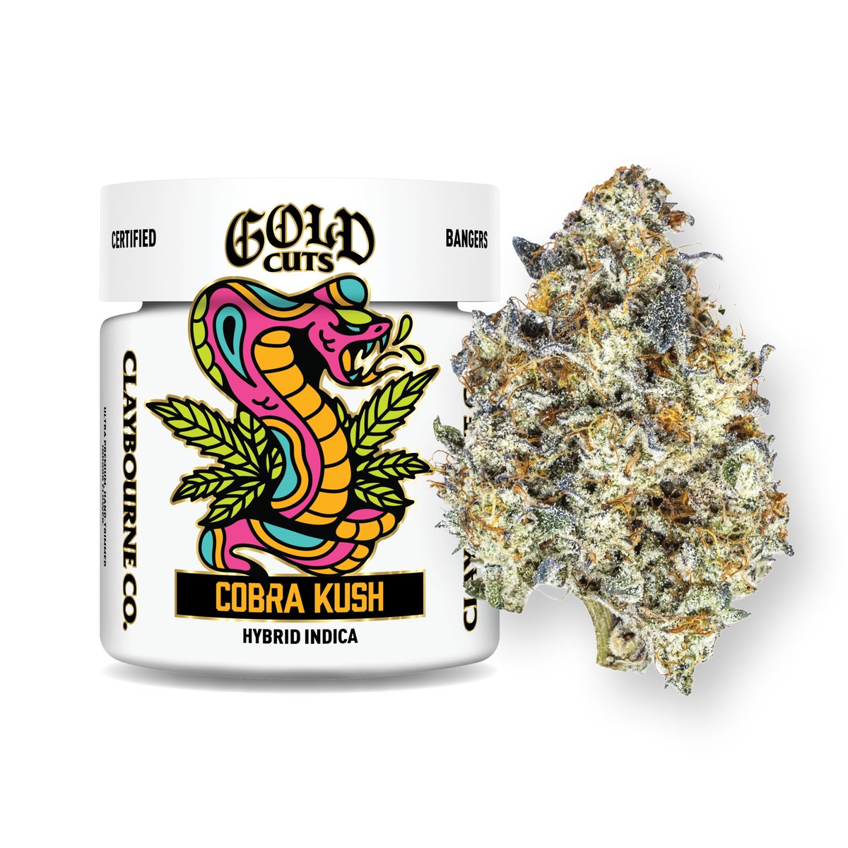 Claybourne Co. - Gold Cuts: Cobra Kush - 3.5g