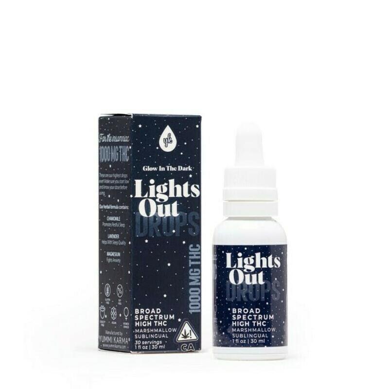 Yummi Karma - Lights Out Tincture - 1000mg