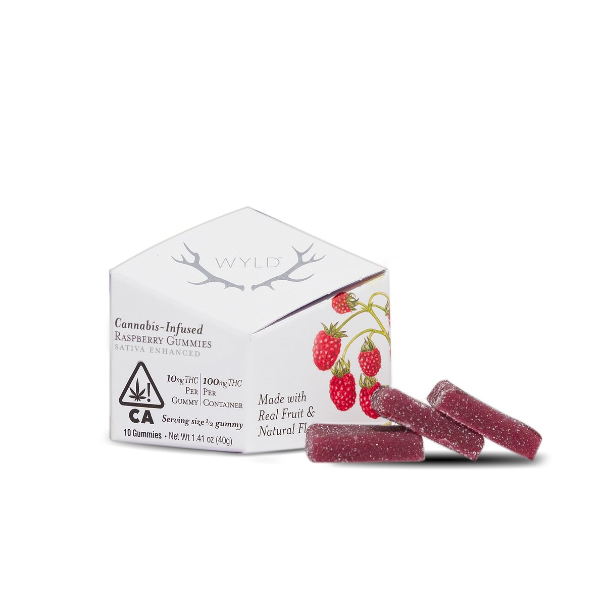WYLD - Raspberry Gummies