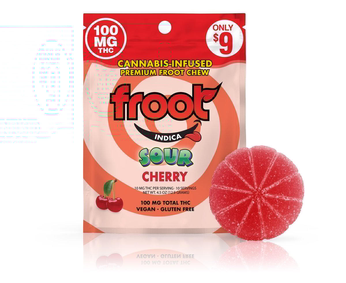 Froot - Sour Cherry Gummy Single - 100mg