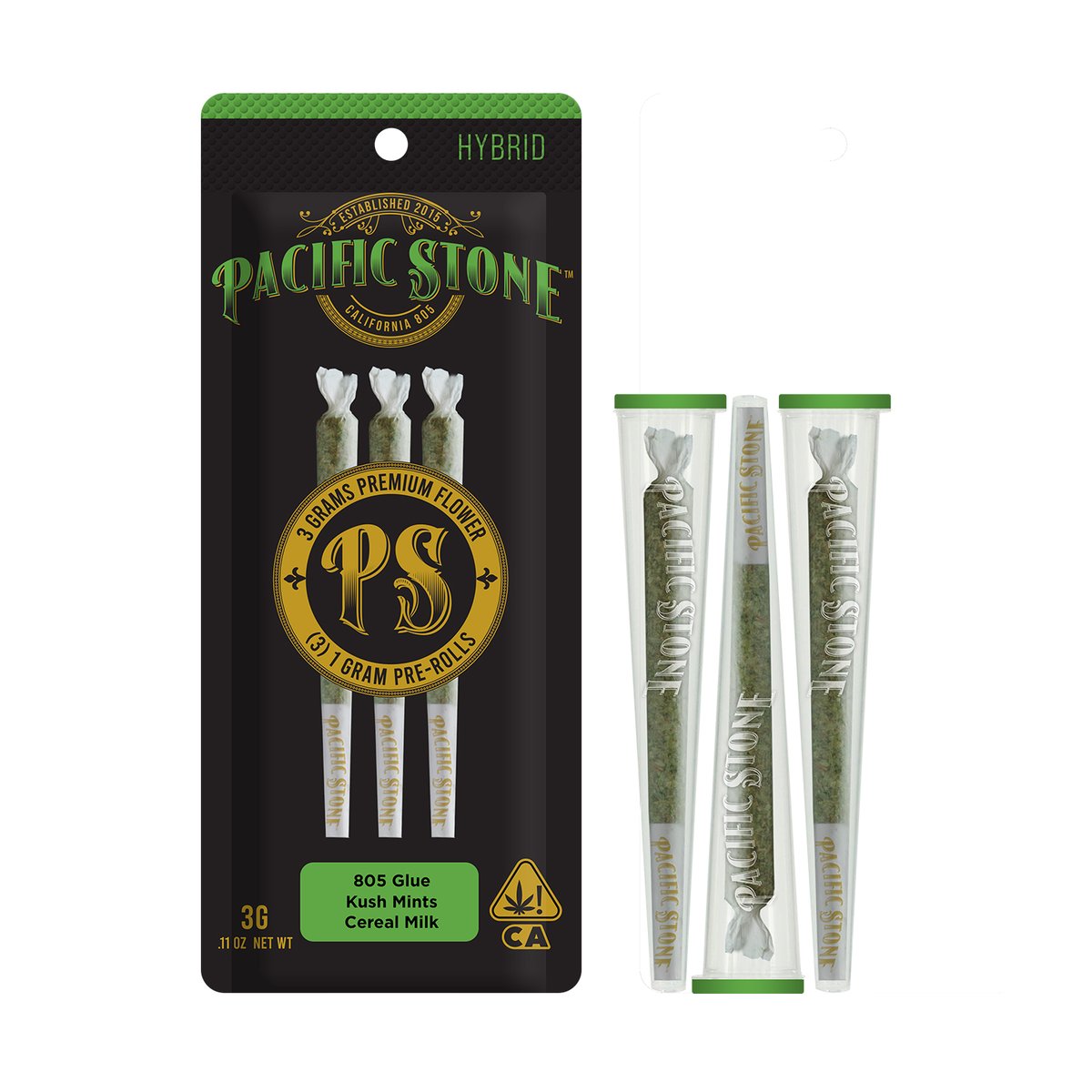 Pacific Stone - Hybrid Variety 3-Pack - 3g