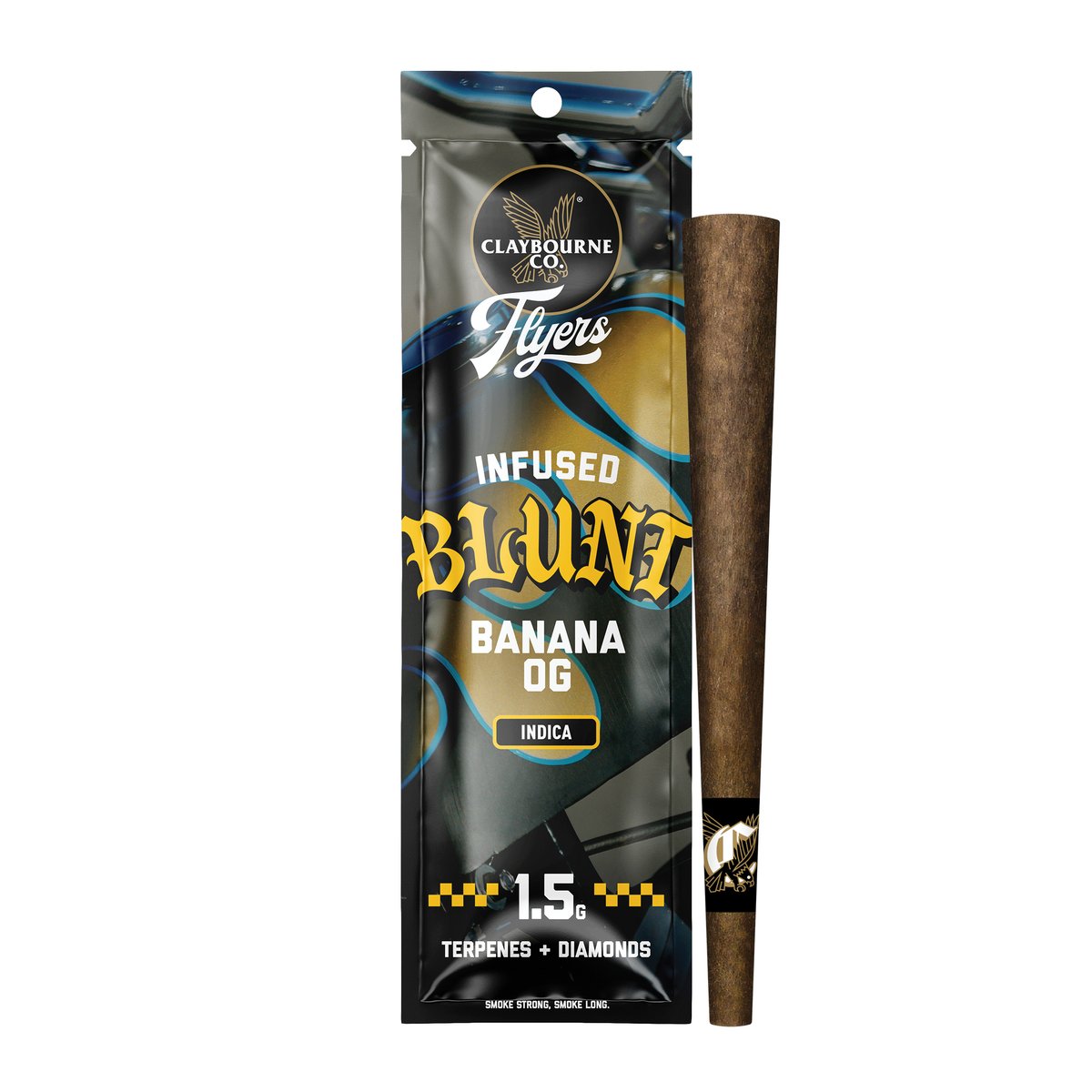 Claybourne Co. - Banana OG Infused Blunt- 1.5g