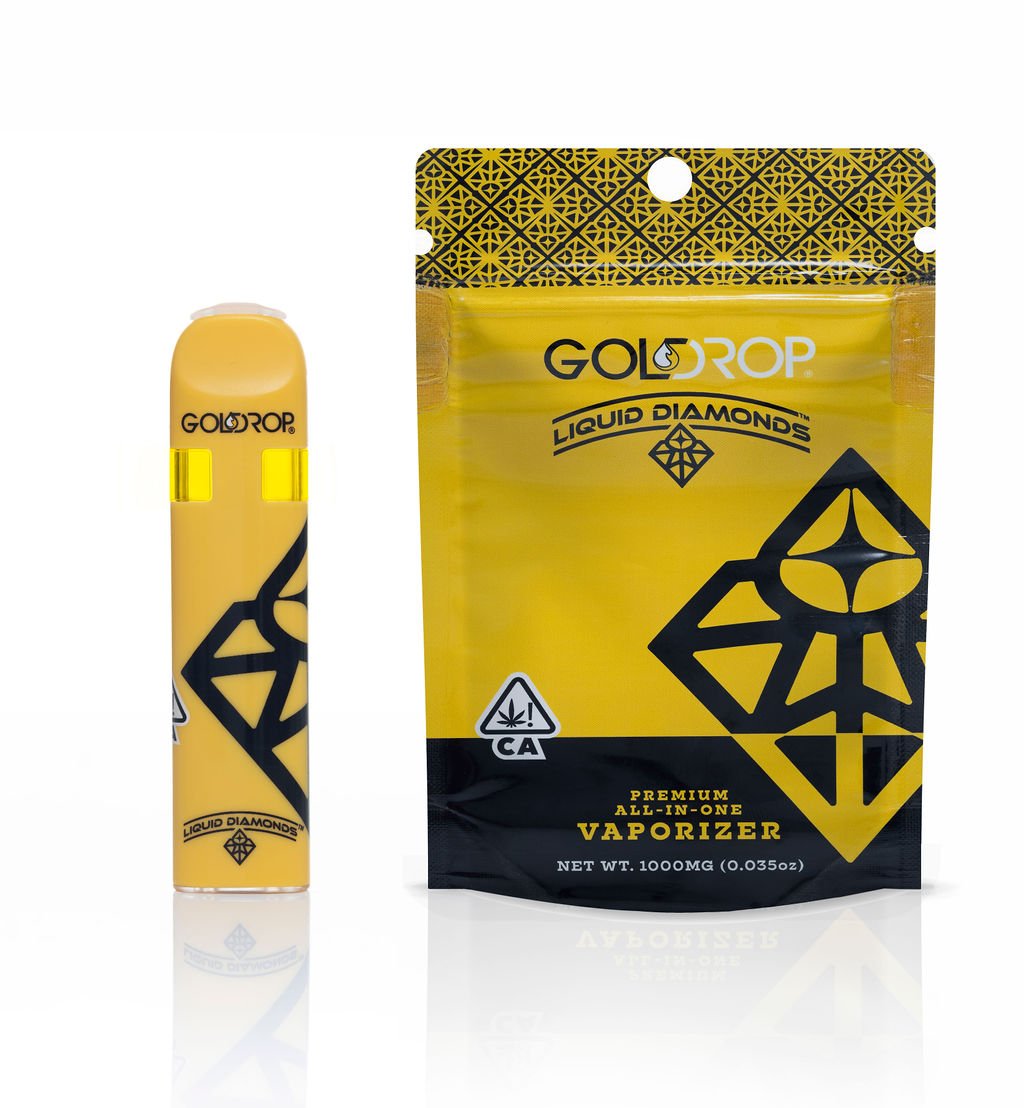 GoldDrop - Sweet Strawberry Liquid Diamonds AIO - 1g