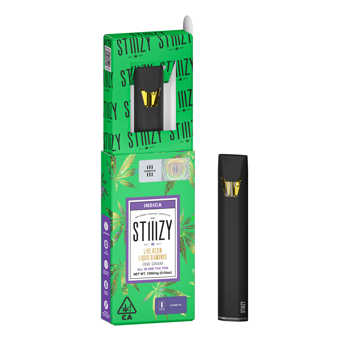 STIIIZY - Tahoe OG Live Resin Liquid Diamond AIO - 1g