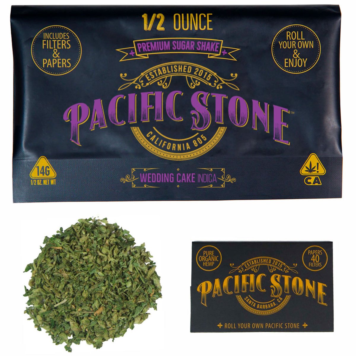 Pacific Stone - Wedding Cake Pre-Ground - 14g