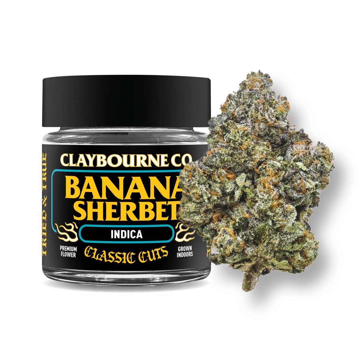 Claybourne Co. - Banana Sherbert - 3.5g