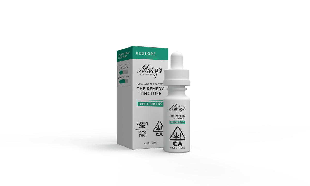 Mary's Medicinals - Restore (30:1 CBD:THC) Tincture - 16mg