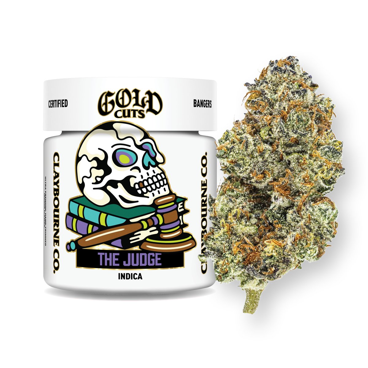 Claybourne Co. - Gold Cuts: The Judge - 3.5g