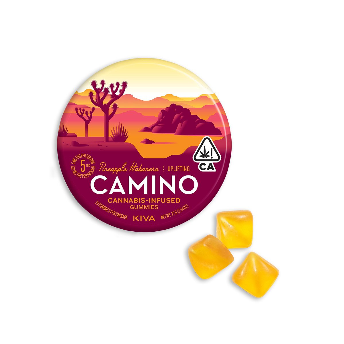 Camino - Pineapple Habanero Uplifting Gummies
