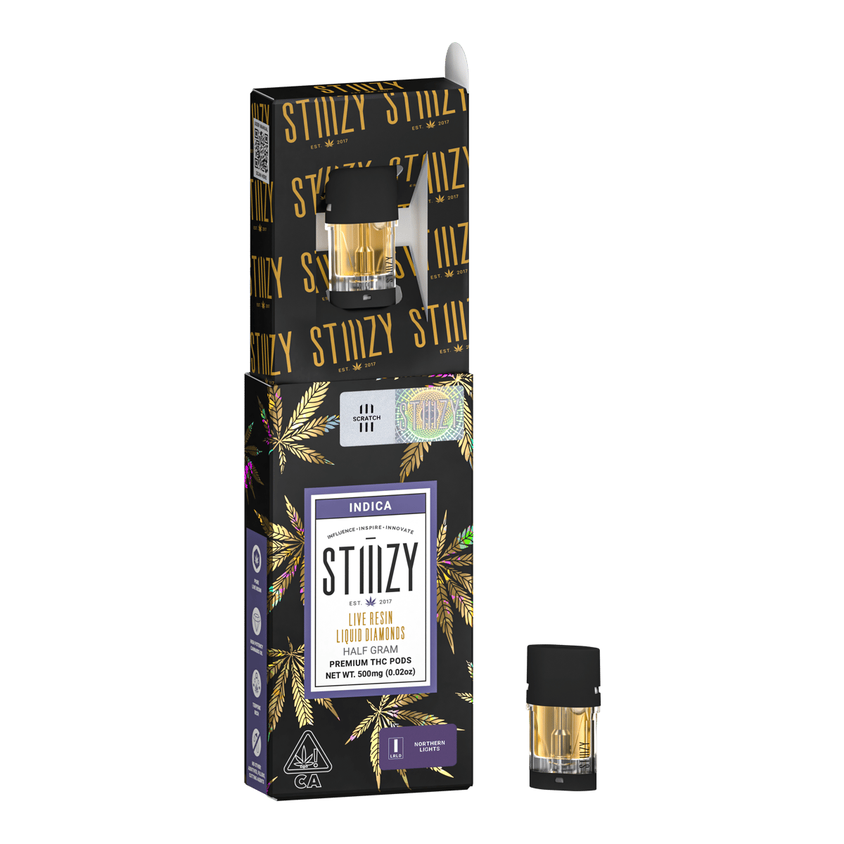STIIIZY - Northern Lights Live Resin Liquid Diamonds - 0.5g