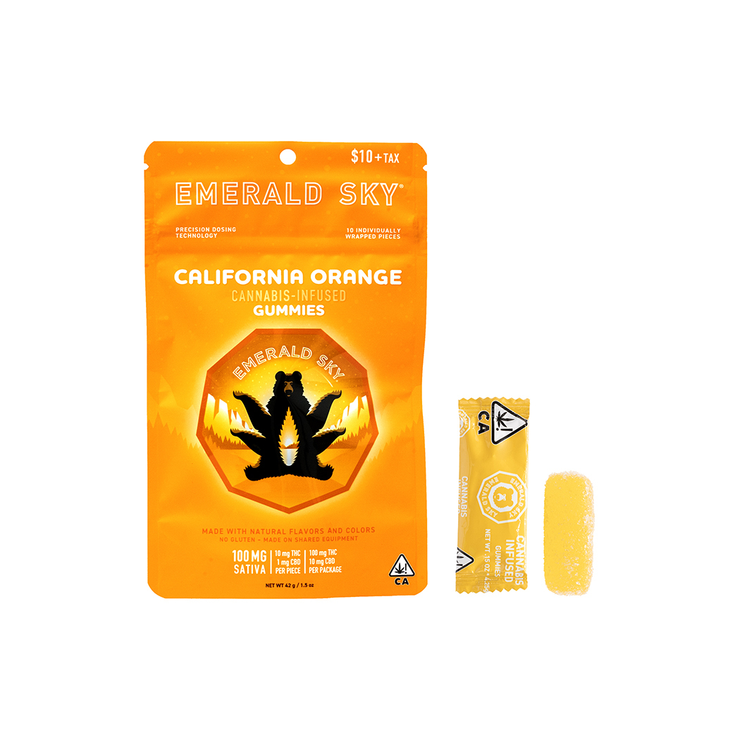 Emerald Sky - California Orange Gummies