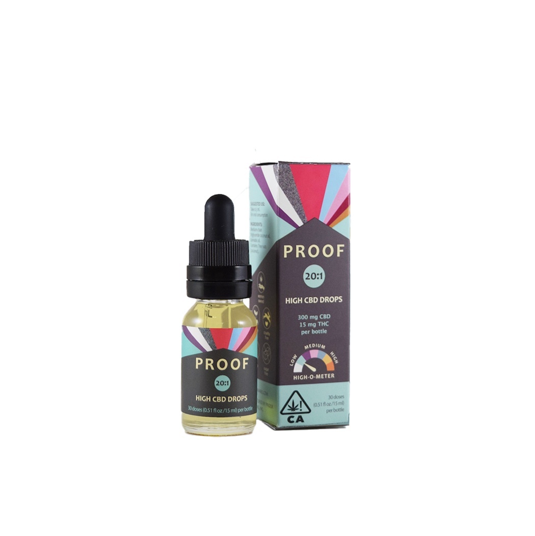 Proof - 20:1 High CBD Tincture - 15mg