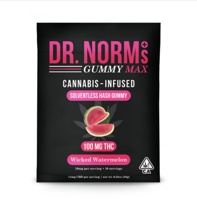 Dr. Norm's - Watermelon Solventless Hash Gummy