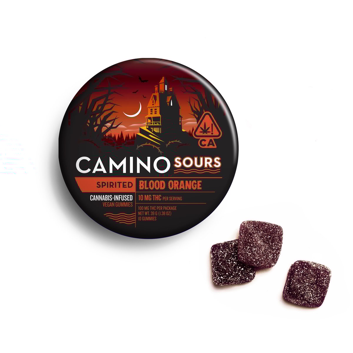 Camino - Blood Orange "Spirited" Sour Gummies