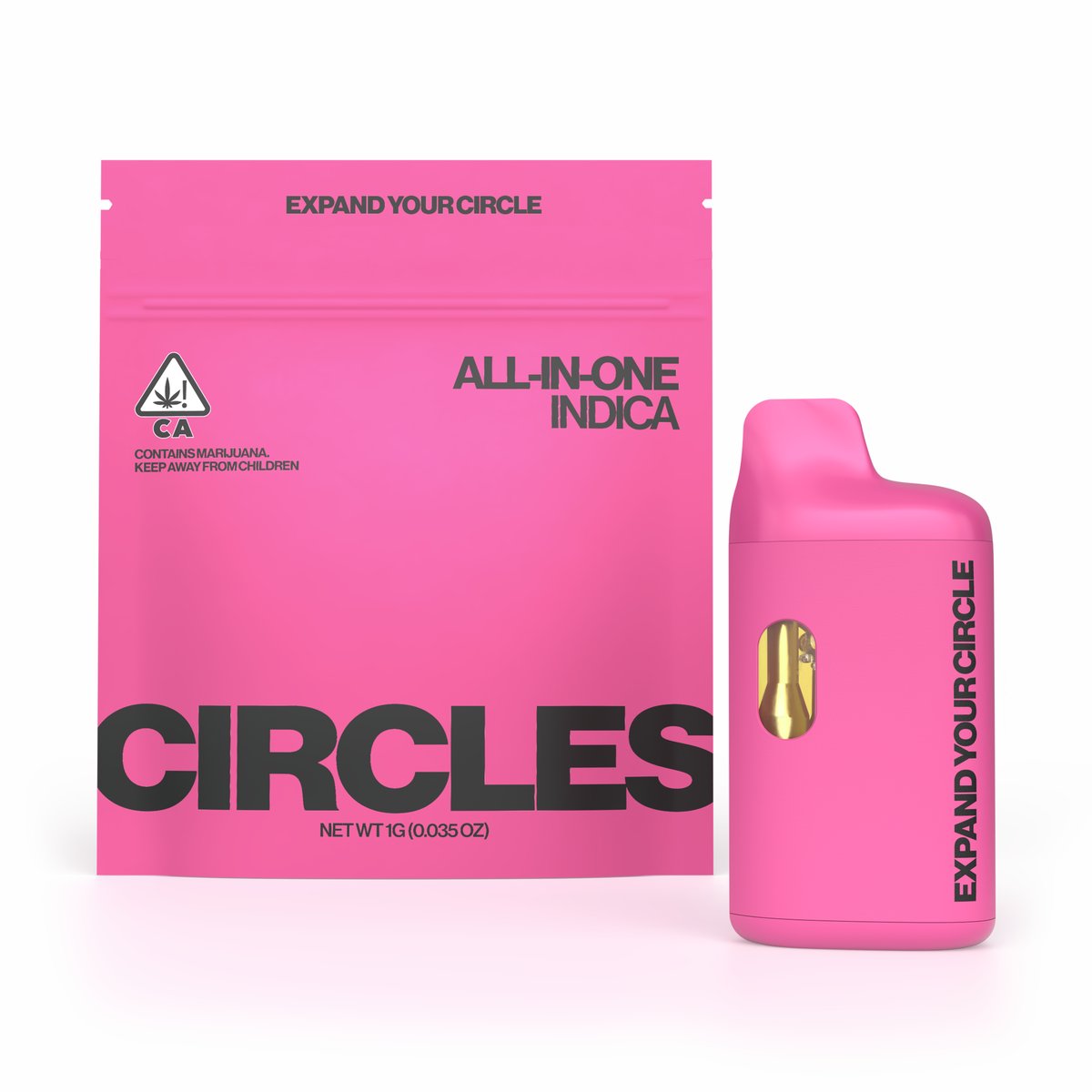 Circles Base Camp - Berry White AIO - 1g