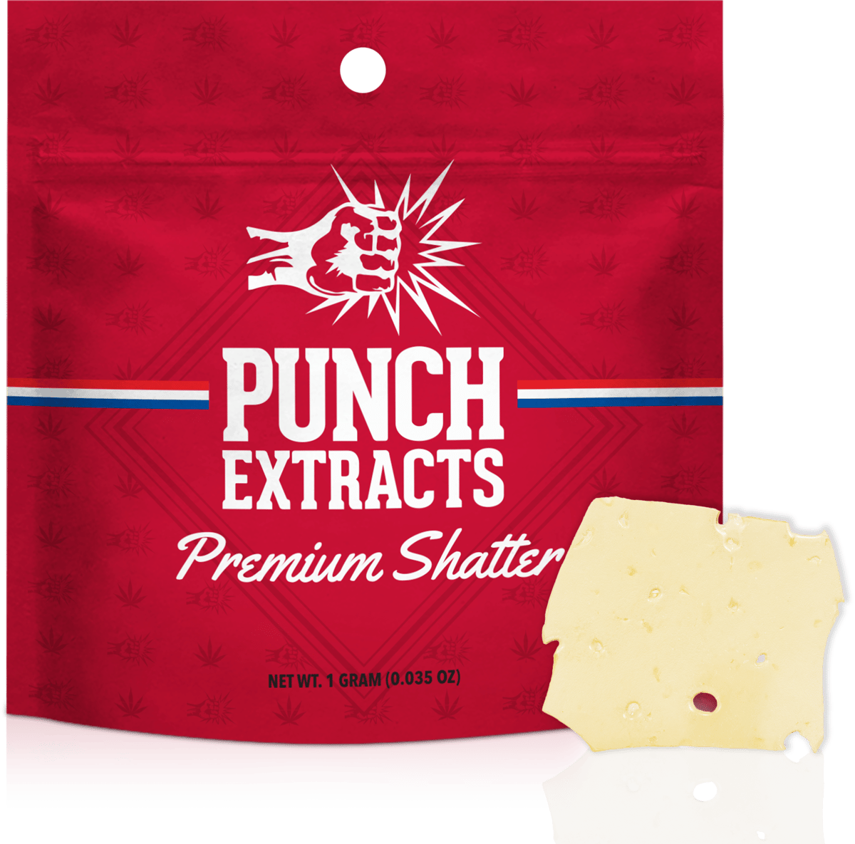 Punch Edibles - Watermelon Dream BHO Shatter - 1g