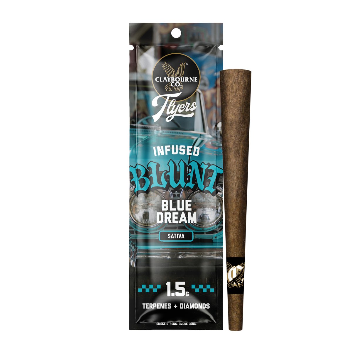 Claybourne Co. - Blue Dream Infused Blunt - 1.5g