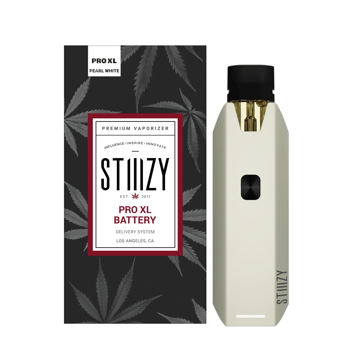 STIIIZY - Pearl White Pro XL Battery