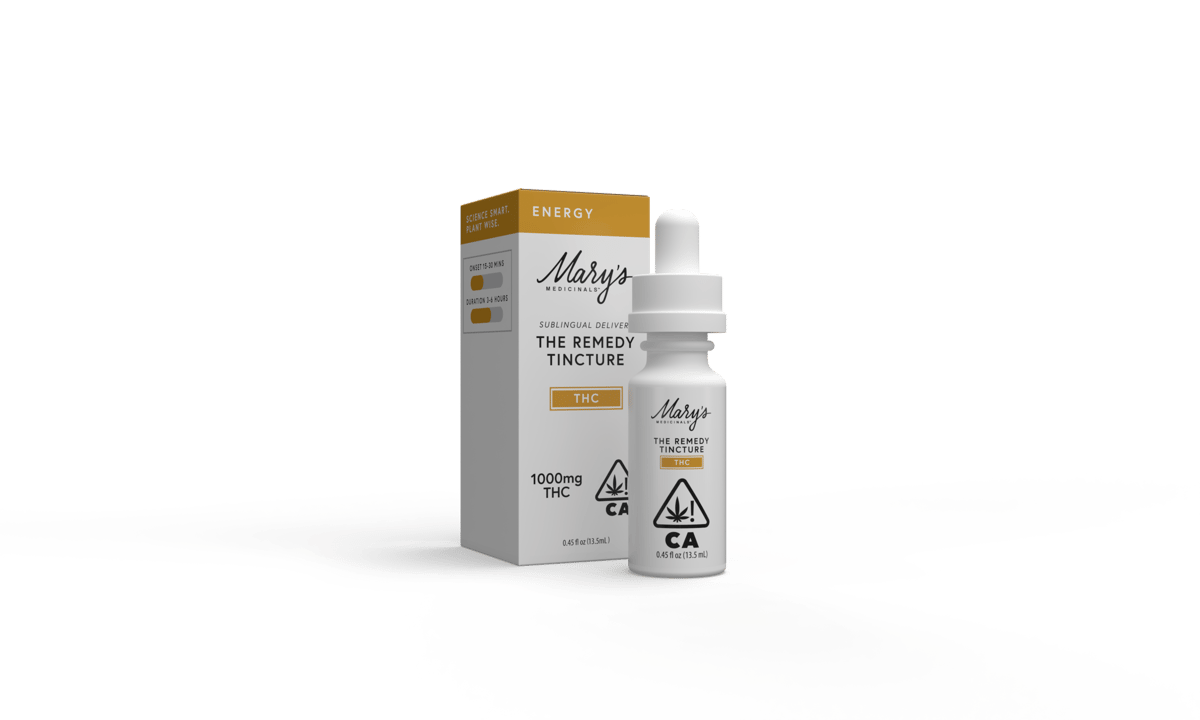 Mary's Medicinals - Remedy Energy THC Tincture - 1000mg