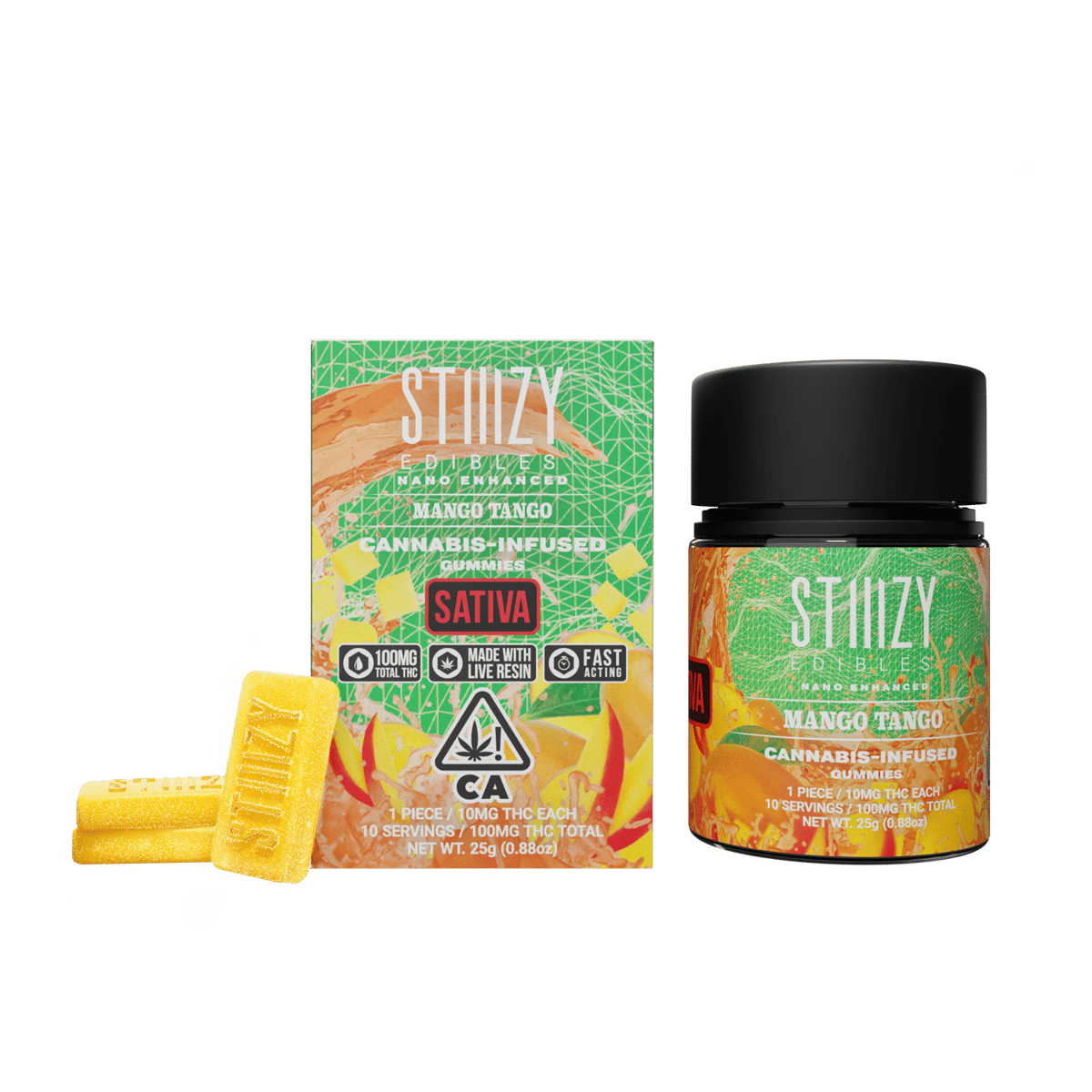 STIIIZY - Mango Tango Live Resin Gummies