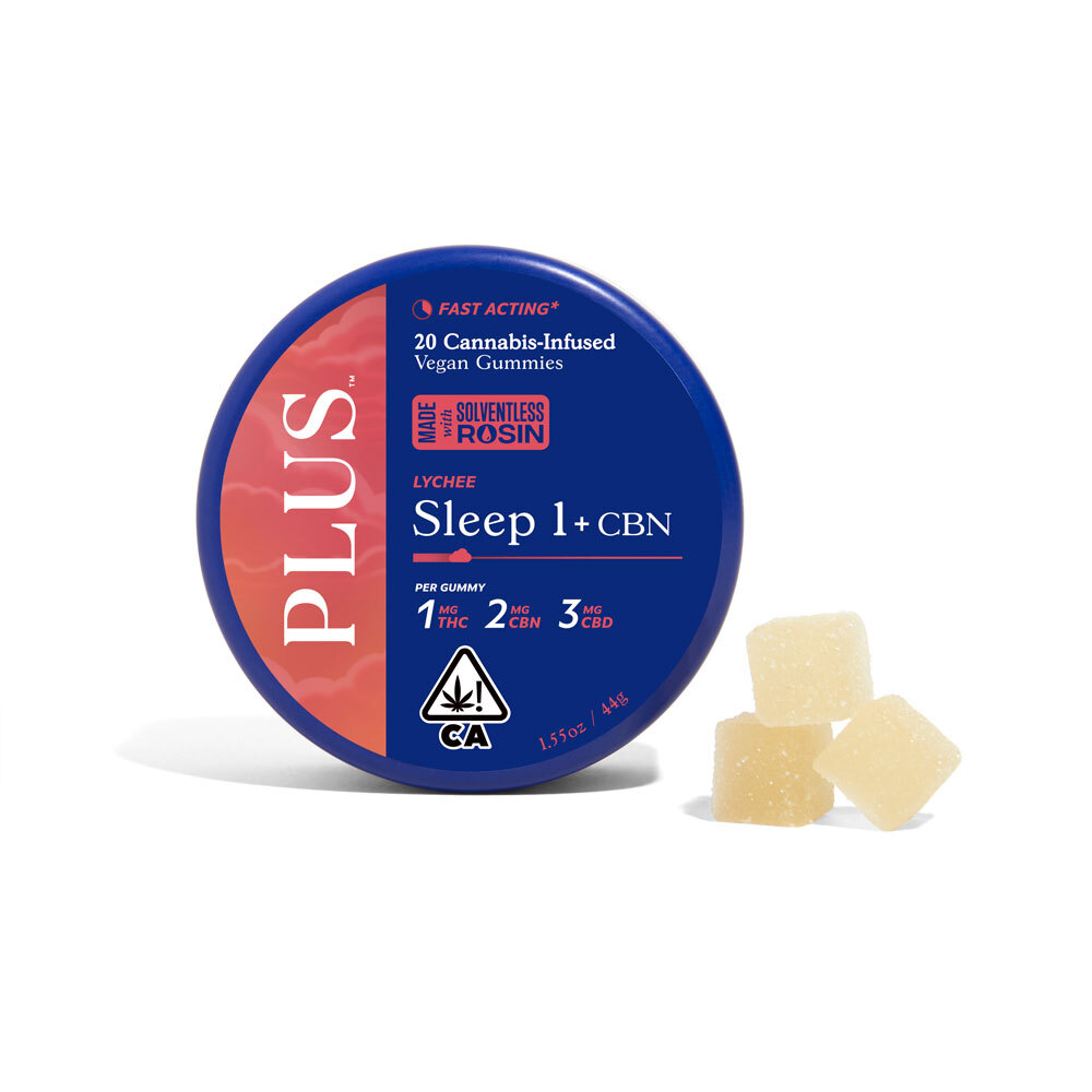 PLUS - Lychee SLEEP 1:2:3 Gummies