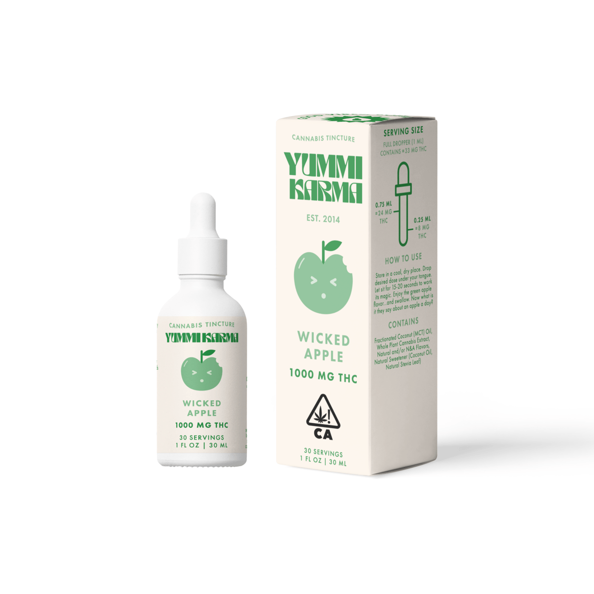 Yummi Karma - Wicked Apple Tincture - 1000mg