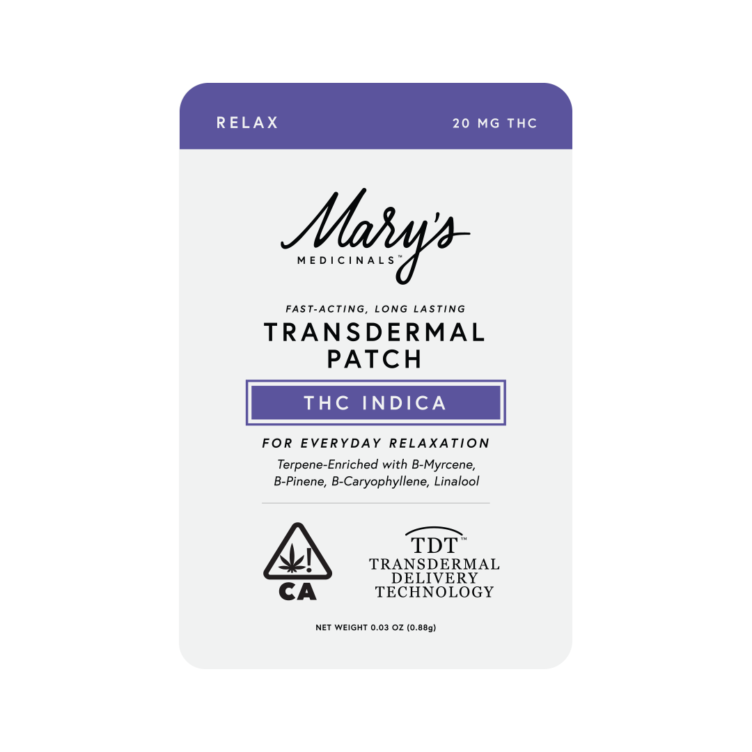 Mary's Medicinals - Transdermal THC Indica Patch