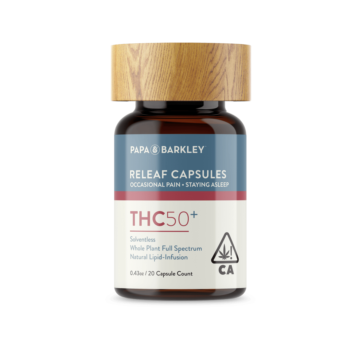 Papa & Barkley - THC 50 Releaf Capsules