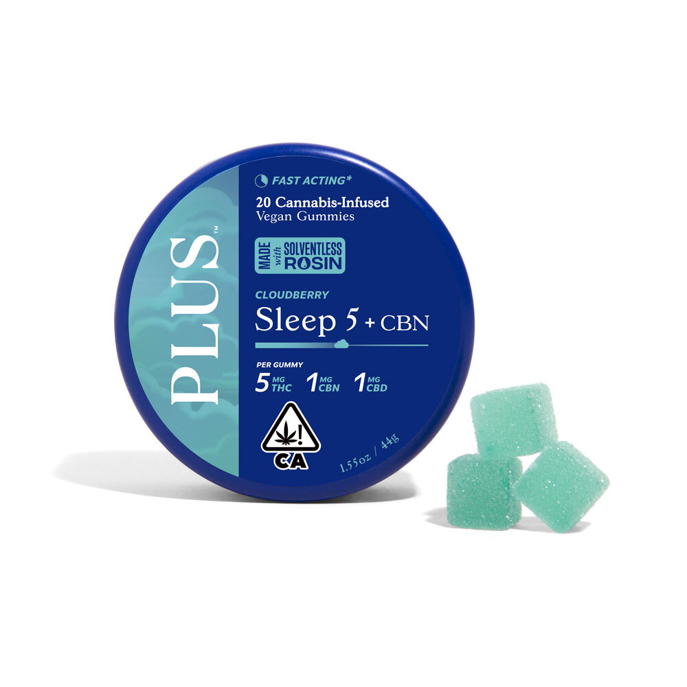 PLUS - Cloudberry SLEEP 5:1:1 Gummies