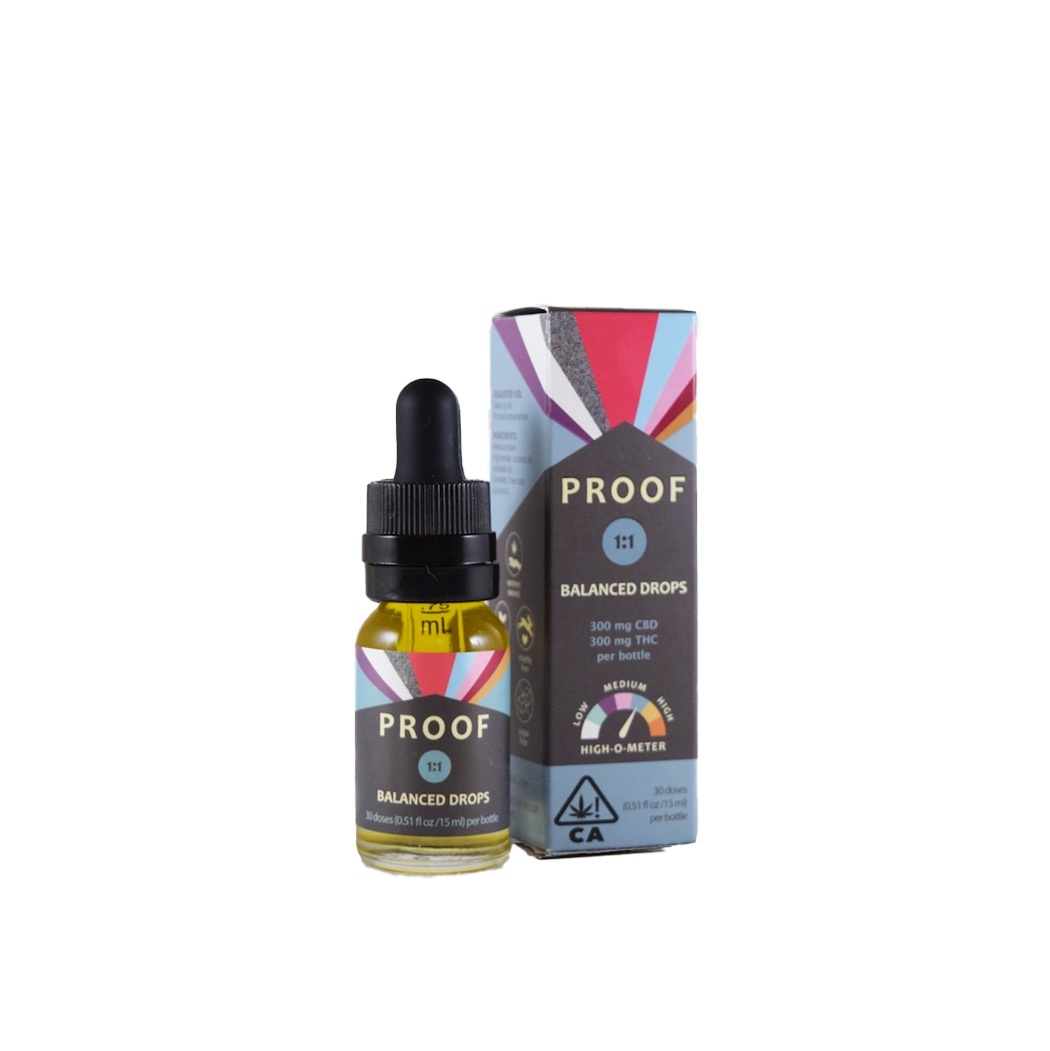 Proof - 1:1 THC:CBD Balanced Tincture - 300mg