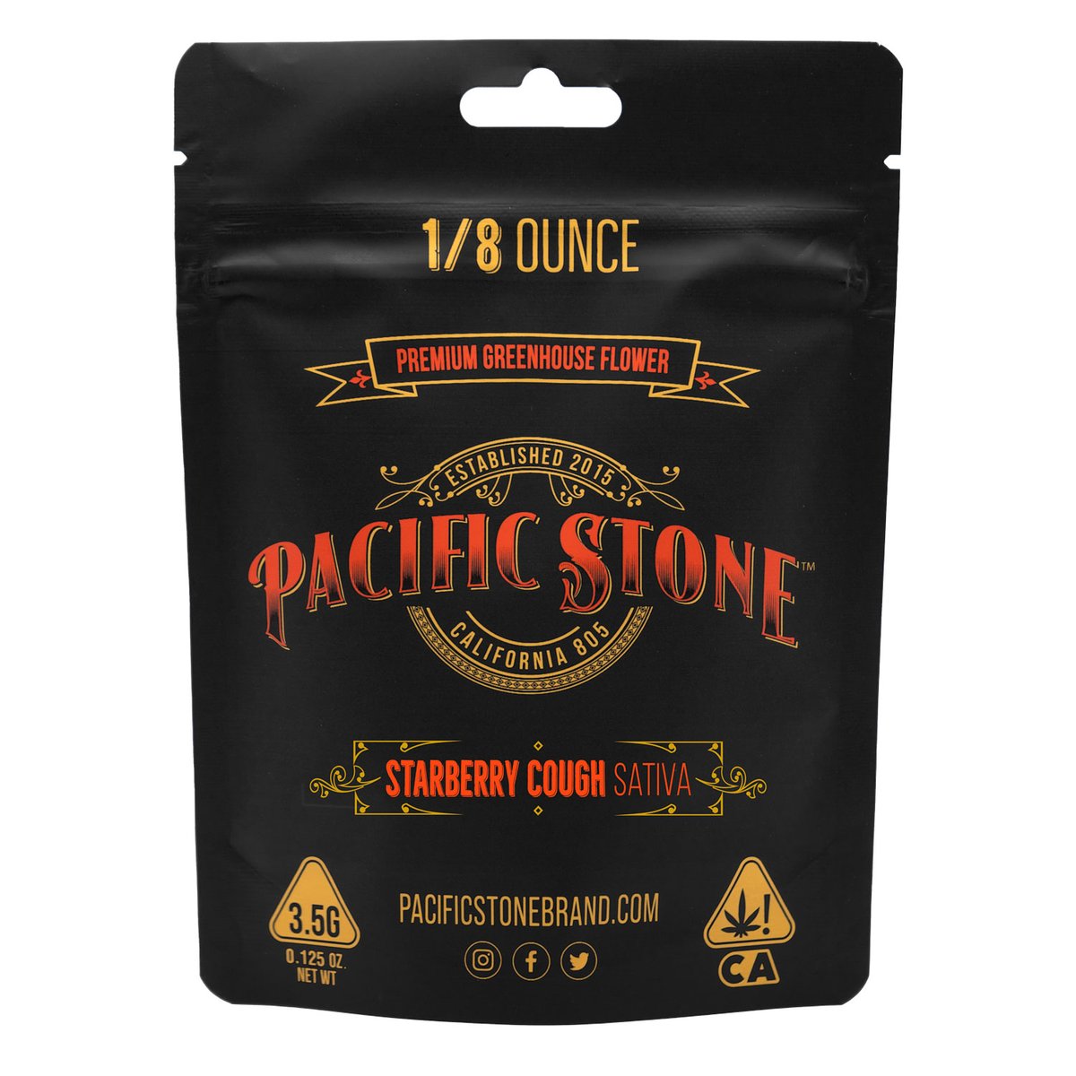 Pacific Stone - StarBerry Cough - 3.5g