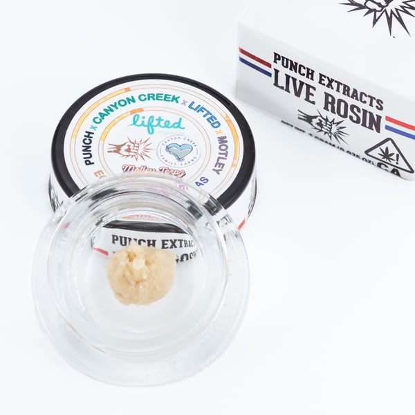 Punch Edibles - White Cherry Papaya Live Rosin Badder - 1g